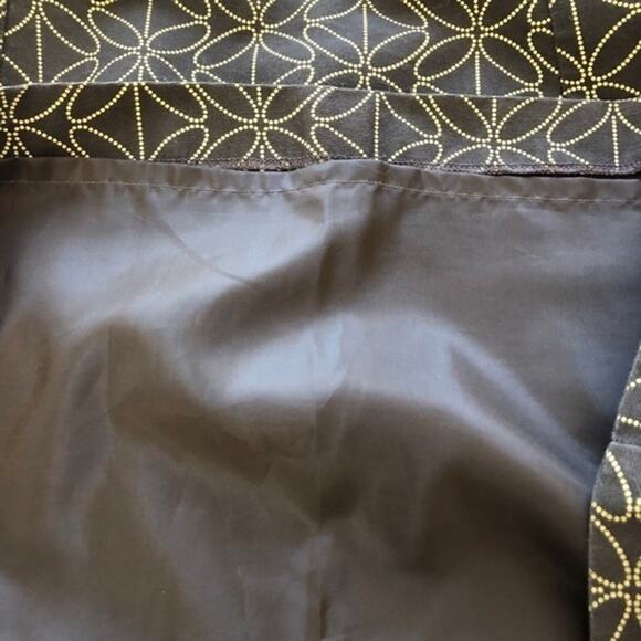 Boden Brown Floral Geometric Skirt Size 8 - Picture 9 of 12